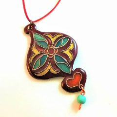 Fiametta   -  tűzzománc medál