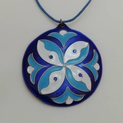 Törtel   -  tűzzománc medál 